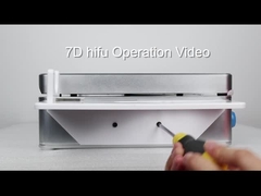 HIFU मशीन 7D Hifu योनि कसने चेहरा उठाने की मशीन