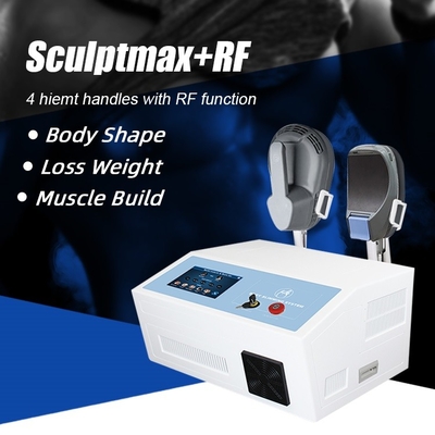 पोर्टेबल आरएफ EMS SCULPTING मशीन मूर्तिकला शरीर और व्यायाम के बिना मांसपेशियों का निर्माण