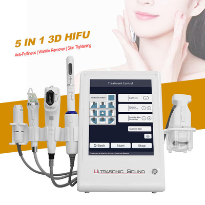 5 इन 1 HIFU माइक्रो नीडल RF मशीन रिंकल रिमूव फेस लिफ्टिंग बॉडी स्लिमिंग के लिए