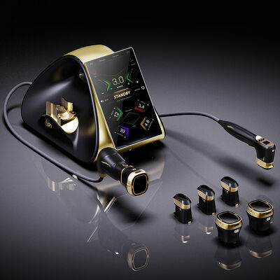 मल्टी-लाइन और सर्कल डॉट 22डी मैक्स हाइफू विथ आरएफ मशीन