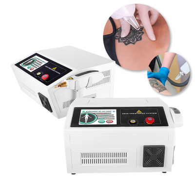 पेशेवर 500W क्यू स्विच एनडी याग लेजर मशीन 8ns पल्स फ्लुएंस कार्बन असिस्टेड टिप्स 1-6Hz