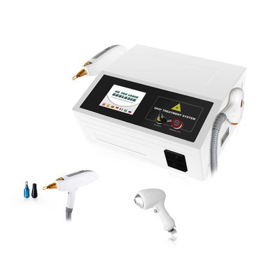 पेशेवर क्यू स्विच एनडी याग लेजर मशीन 600W पावर 1064nm/532nm तरंग दैर्ध्य